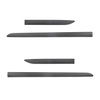 Plaques noires latérales de voiture Kia XCeed Crossover (2019-....) - (longueur des protections: 1005mm; 600mm)