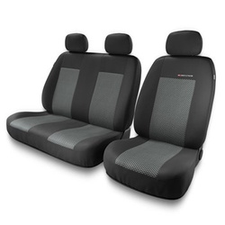 Housses de siège adaptées pour Iveco Daily II, III, IV, V, VI (1990-....) - housse siege voiture universelles - couverture siege - BE-2