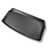 Tapis de coffre adapté pour Audi A1 GB Sportback (07.2018-....) - bac de coffre - protection de coffre voiture - coffre inférieur; plancher amovible en la position la plus basse