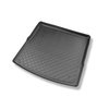 Tapis de coffre adapté pour Volkswagen Tiguan Allspace SUV (11.2017-....) - bac de coffre - protection de coffre voiture - 5 places; pour le coffre supérieur; modèles avec plancher amovible du coffre / 7 places; 3e rangée abaissée