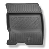 Tapis de sol en TPE adapté pour Ford Kuga III Plug-in Hybrid SUV (04.2020-....) - tapis de voiture - noir