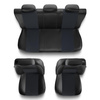 Housses de siège adaptées pour Mitsubishi ASX (2010-2021) - housse siege voiture universelles - couverture siege - EXL-6