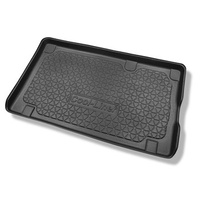 Tapis de coffre adapté pour Fiat Scudo II Panorama Break (2007-2016) - bac de coffre - protection de coffre voiture - empattement long; derriere 3e rangée de sieges