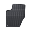 Tapis de sol en caoutchouc adapté pour Peugeot 308 I (2007-2015) - tapis de voiture - noir