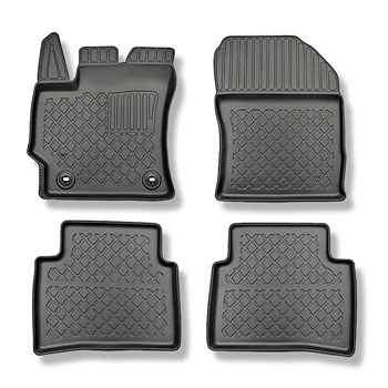 Tapis de sol en TPE adapté pour Suzuki Swace Hybrid Break (11.2020-....) - tapis de voiture - noir