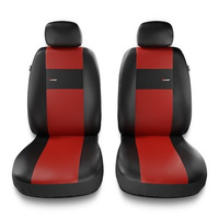 Housses de siège avant adaptées pour Audi A1 I, II (2010-2019) - housse siege voiture universelles - couverture siege conducteur - 2XL-RD