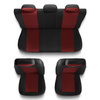 Housses de siège adaptées pour BMW X2 F39, U10 (2017-....) - housse siege voiture universelles - couverture siege - S-RD