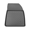 Kit tapis de coffre et tapis de voiture TPE pour: Volvo EX30 SUV (12.2023-....) - coffre supérieur;plancher amovible au plus haut niveau