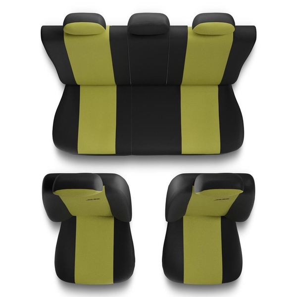 Housses de siège adaptées pour Ford Fusion (2002-2012) - housse siege voiture universelles - couverture siege - X.R-Y