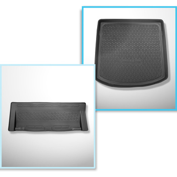 Kit tapis de coffre et tapis de voiture TPE pour: Volkswagen Touran I 1T Monospa