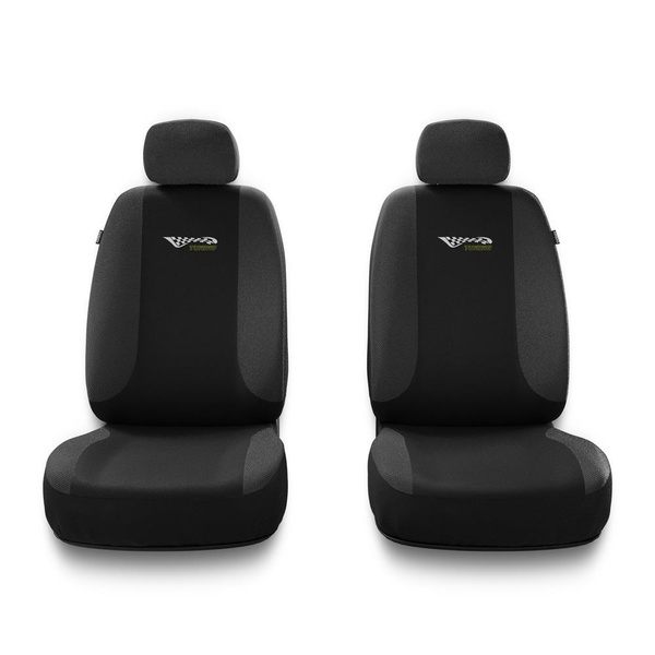 Housses de siège adaptées pour Jeep Compass I, II (2007-....) - housse siege voiture universelles - couverture siege - TG-G