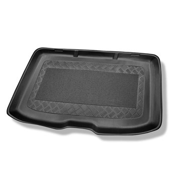 Tapis de coffre adapté pour Nissan Micra K13 Hayon (2010-05.2013) - bac de coffre - protection de coffre voiture