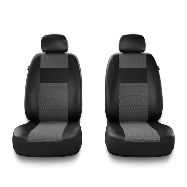 Housses de siège adaptées pour Fiat Qubo (2009-2019) - housse siege voiture universelles - couverture siege - EXL-2