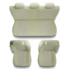 Housses de siège adaptées pour Volkswagen Passat B4, B5, B6, B7, B8 (1993-2019) - housse siege voiture universelles - couverture siege - MD-7