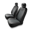 Housses de siège avant adaptées pour Alfa Romeo MiTo (2008-2018) - housse siege voiture universelles - couverture siege conducteur - 2CM-G