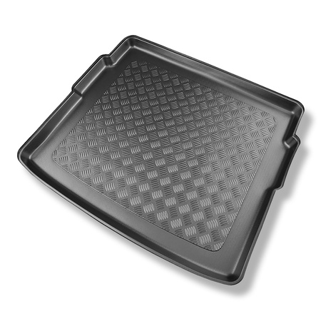 Tapis de coffre adapté pour DS 7 Crossback SUV (02.2018-2022) - bac de coffre - protection de coffre voiture - coffre inférieur; sous / sans plancher amovible du coffre