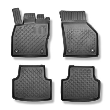 Tapis de sol en TPE adapté pour Skoda Octavia IV Liftback, Break (06.2020-....) 