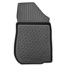 Tapis de sol en TPE adapté pour Dacia Sandero II Hayon (12.2015-10.2022) - tapis de voiture - noir