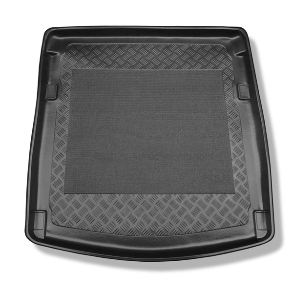 Tapis de coffre adapté pour Audi A4 B8 Berline (01.2008-10.2015) - bac de coffre - protection de coffre voiture - aussi pour la version Quattro