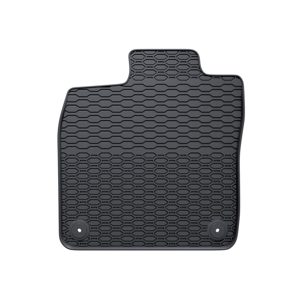 Tapis de sol en caoutchouc adapté pour Audi Q4 e-tron SUV, Sportback (2021-....) - tapis de voiture - noir - 4 pcs.