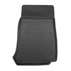 Kit tapis de coffre et tapis de voiture TPE PREMIUM pour: Mercedes-Benz GLC C253 SUV (09.2016-....) - cavité gauche amovible dans les modèles avec filet latéral