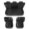 Housses de siège adaptées pour Citroen C4 I, II (2004-2017) - housse siege voiture universelles - couverture siege - EXL-3