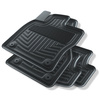 Tapis de sol en caoutchouc adapté pour Volkswagen Golf VIII Hayon, SW (2019-....) - tapis de voiture - noir - 4 pcs.