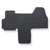 Tapis de sol en caoutchouc adapté pour Fiat Ducato III Van (2007-2014) - tapis de voiture - noir - 1 pc.