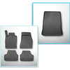 Kit tapis de coffre et tapis de voiture TPE PREMIUM pour: BMW 5 G30 Berline (02.2017-09.2023) - X-drive; entraînement 2 roues; non pour version hybride