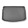 Tapis de coffre adapté pour Kia Rio IV YB Hayon (02.2017-....) - bac de coffre - protection de coffre voiture - coffre inférieur; non pour version Mild Hybrid
