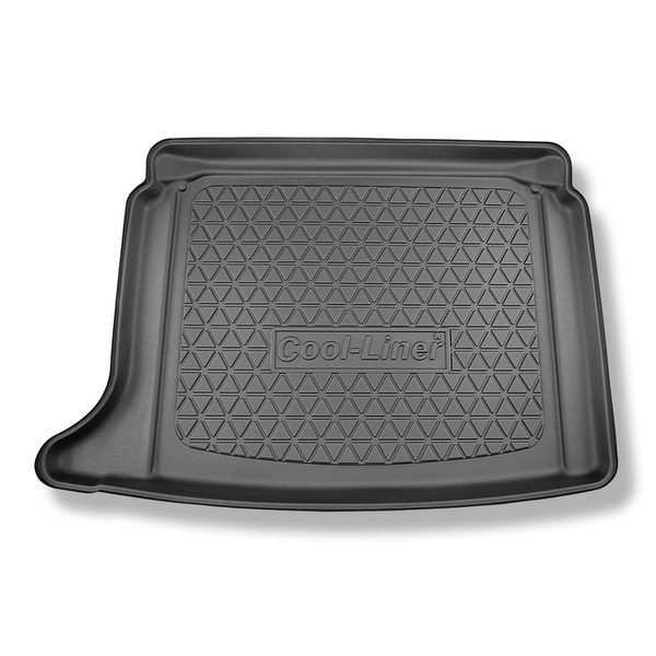 Tapis de coffre adapté pour MG 4 Hayon (09.2022-....) - bac de coffre - protection de coffre voiture - coffre inférieur; modèles sans plancher amovible du coffre