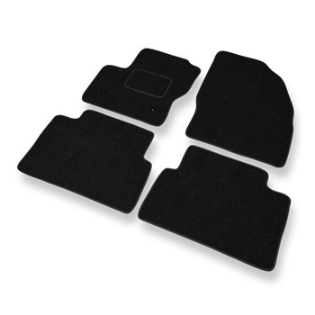 Tapis de Sol Feutres adapté pour Ford C-Max II (2010-2019) - tapis de voiture - noir