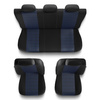 Housses de siège adaptées pour Chevrolet Nubira (2002-2012) - housse siege voiture universelles - couverture siege - PF-BL