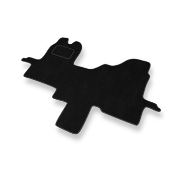 Tapis de Sol Velours adapté pour Ford Transit VII (2006-2013) - Premium tapis de voiture - noir