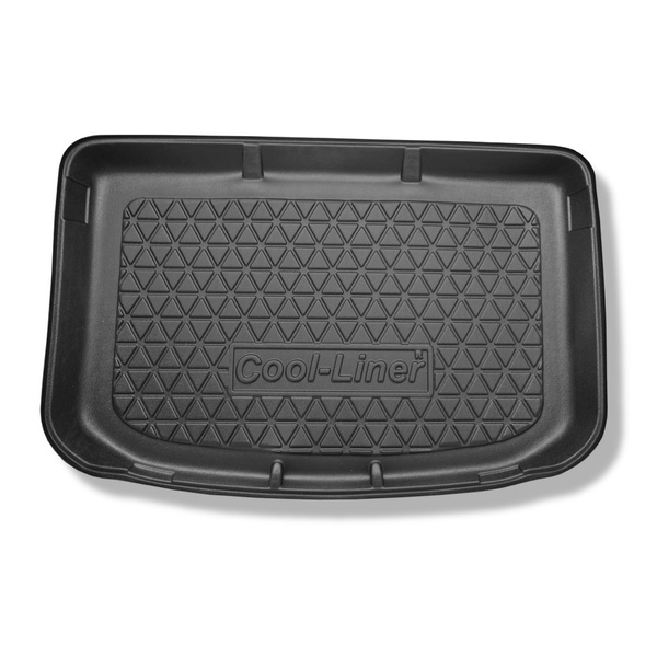 Tapis de coffre adapté pour Audi A1 8X Hayon, Sportback (09.2010-05.2018) - bac de coffre - protection de coffre voiture - coffre supérieur