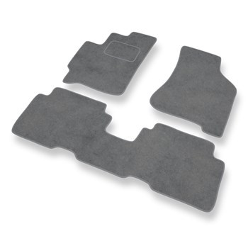 Tapis de Sol Velours adapté pour Kia Carens II Monospace (2002-2006) - Premium t