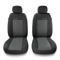 Housses de siège avant adaptées pour Seat Ateca (2016-2019) - housse siege voiture universelles - couverture siege conducteur - 2UNE-2