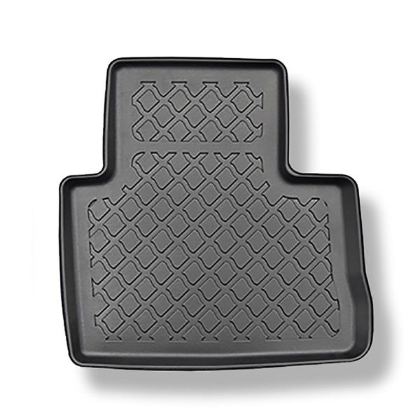 Tapis de sol en TPE adapté pour Toyota RAV4 V SUV (01.2019-....) - aussi avec boîte hybride; avec boîte automatique - tapis de voiture - noir