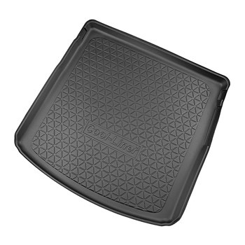 Tapis de coffre adapté pour Cupra Leon e-Hybrid Sportstourer (10.2020-....) - bac de coffre - protection de coffre voiture - coffre supérieur; plancher amovible en la position la plus haute