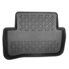 Tapis de sol en TPE adapté pour Mercedes-Benz Classe C W204 Berline (12.2015-10.2022) - tapis de voiture - noir