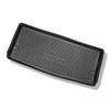 Tapis de coffre adapté pour Volkswagen Multivan T6 L1 Van (06.2015-2021) - bac de coffre - protection de coffre voiture - empattement court; derriere 3e rangée de sieges; taille du tapis 124 cm large x 56 cm long