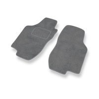 Tapis de Sol Velours adapté pour Lancia Lybra I (1999-2006) - Premium tapis de voiture - gris