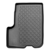 Tapis de sol en TPE adapté pour Dacia Logan II MCV Monospace (09.2013-....) - 5 sièges - tapis de voiture - noir