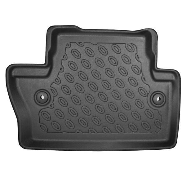 Tapis de sol en TPE adapté pour Volvo S60 Berline (06.2010-09.2018) - également Cross Country - tapis de voiture - noir