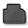 Tapis de sol en TPE adapté pour Ford Tourneo Courier Van (06.2014-....) - 5 sièges - tapis de voiture - noir