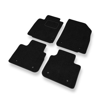 Tapis de Sol Feutres adapté pour Lexus LS IV XF40 (2006-2010) - tapis de voiture - noir
