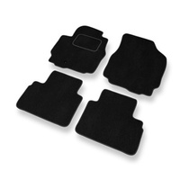 Tapis de Sol Velours adapté pour Ford Maverick II (2000-2007) - Premium tapis de voiture - noir