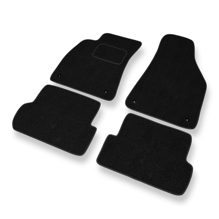 Tapis de Sol Feutres adapté pour Audi A4 III B7 (2004-2008) - tapis de voiture - noir