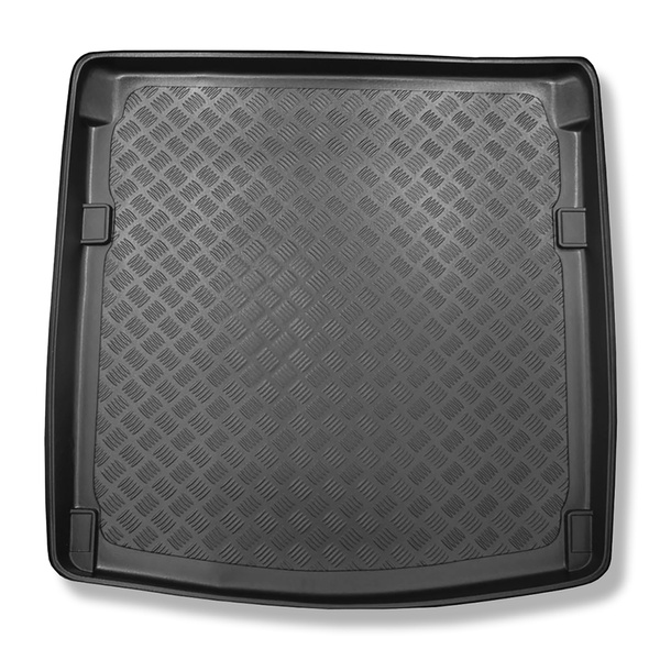 Tapis de coffre adapté pour Audi A4 B8 Berline (01.2008-10.2015) - bac de coffre - protection de coffre voiture - aussi pour la version Quattro