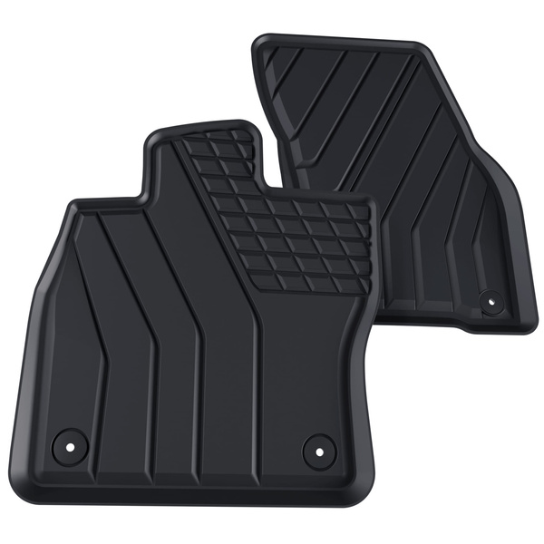 Tapis de sol en TPE adapté pour Cupra Formentor Crossover (2024-....) - tapis de voiture - noir